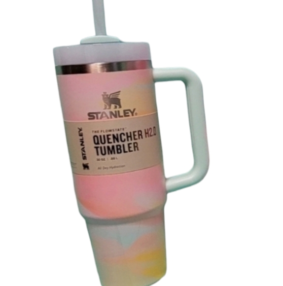 Stanley Other - 🩷Warm Serene Brushstrokes🩷 Stanley 30 oz. Quencher H2.0 FlowState Tumbler!!